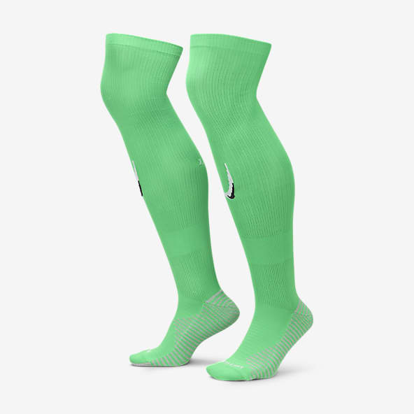 Chaussette nike football verte deals